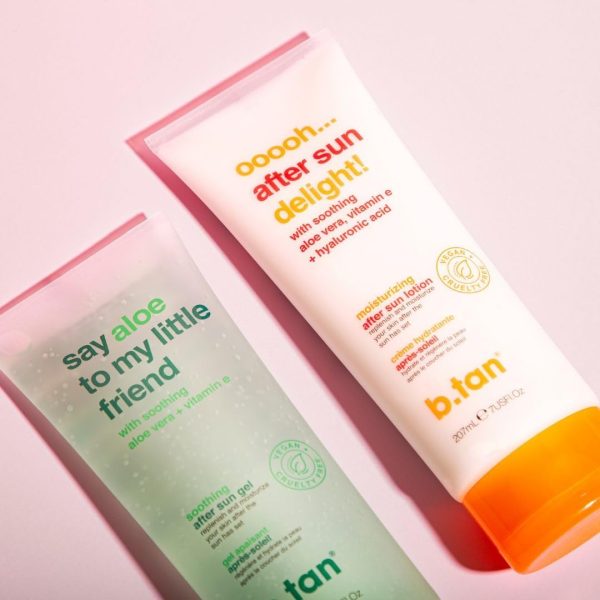 B.TAN After Sun Lotion | Ooooh Aftersun Delight - Aloe Vera & Hyaluronic Acid, Sun Burn Skin Relief, Moisturizing Body Cream, 7 Fl oz - Image 7