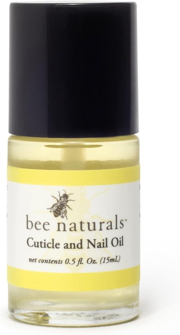 Bee Naturals Nail & Cuticle Oil 0.5 oz - Heals Cracked Nails & Rigid Cuticles. Deep moisture for nails and cuticles. Contains rich avocado and castor oils. Massage into nails and cuticles. - Image 2