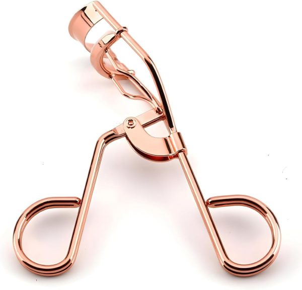 Eyelash Curler | Vegan Makeup Tool | Creates Eye-Opening & Lifted Lashes | Gentle & Safe | Crimps & Curls Lashes for Perfect | Lash Curler Includes Additional Rubber Replacement Pad - Image 9