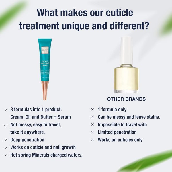 Onsen Secret Cuticle Conditioner Cream 15ml + Professional Nail Buffer Block. Cuticle Oil That Sooth, Repair & Strengthen Cuticles & Nails, 3 Way Nail Buffing Block - Image 8